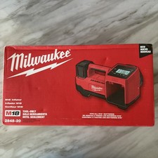 Milwaukee 2848-20 M18 18V Cordless Li-Ion Tire Inflator - Bare Tool