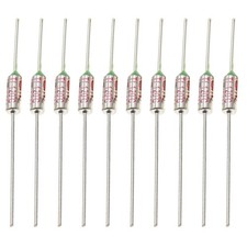 Dependable Thermal Cutoff Fuse Pack of 10 for Circuit Safety Measures