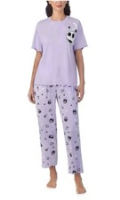 Disney Ladies 2 Piece Soft Cozy Pajama Set Sz Lg Nightmare Before Christmas