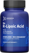 Bio-Enhanced R-Lipoic Acid, 115 Mg Capsules - 4 Month Supply - Stabilized R Alph