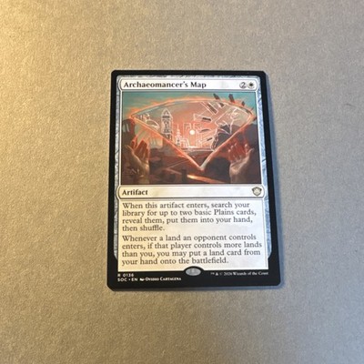 Wizards of the Coast Archaeomancer's Map Artifact 0136 Rare English