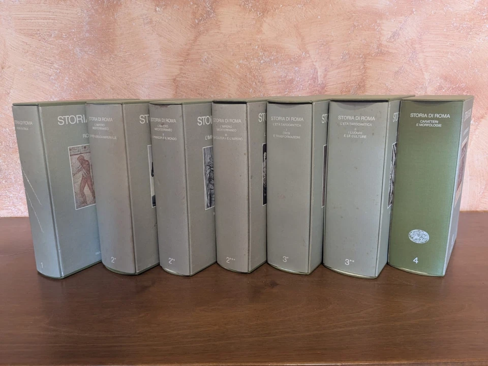 STORIA DI ROMA 7 voll Italia Repubblica Impero EINAUDI Momigliano Schiavone - Immagine 3 di 4