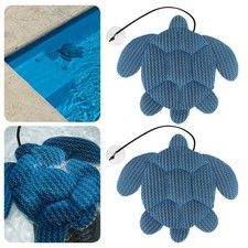 2PCS Reusable Hot Tub Scum Absorber Turtle Oil Absorbing Sponge Spa Pool Cleaner