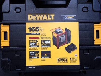 Dewalt Self Leveling 2x360° Red Laser
