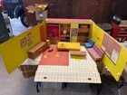 Vintage Barbie Doll Dream House W/ Accessories Mattel © 1962 Original