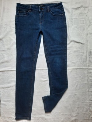 Zero Jeans Skinny Hose Gr. 36 L30 Denim dunkel blau Top Zustand