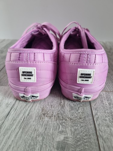 VANS Opening Ceremony x Quilted Orchid Pink Purple Sneakers Kawaii Women’s Uk 8 - Picture 5 of 10