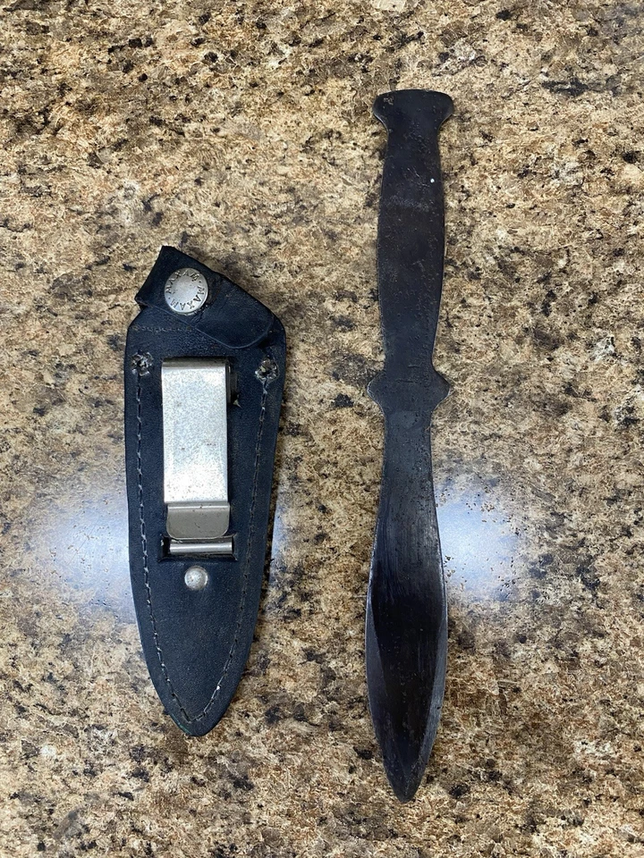 Cuchillo Lanzador Provincias Coloniales con Funda (Raro) Foto 3 de 4