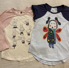 Tea Collection Girls 4 Raglan Shirts Bundle