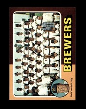 1975 Topps Set-Break #384 Milwaukee Brewers NM-MT OR BETTER *GMCARDS*