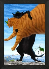 Hold on to your bro Framed Wall Art Poster Canvas Print Picture