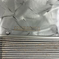 Vintage Italian Piano Accordion Castelfidardo Pearlized Finish with Case