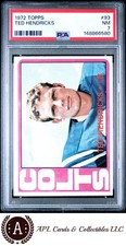 1972 Topps Ted Hendricks #93 PSA 7 Rookie