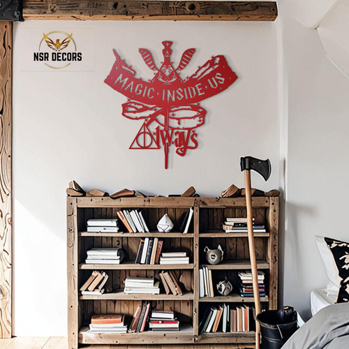 Deathly Hallows Always Inspired Sign, Movie Fan Gifts,  Sorting Hat Wall Decor - Picture 3 of 10