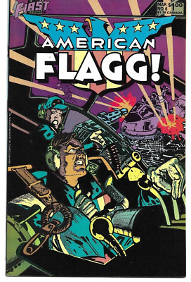 AMERICAN FLAGG! #06 (1984) First Comics series [Limited Supply of these issues]