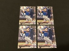 2017 Bowman Draft Quinn Brodey 1st Bowman Prospect (BD-24) - Lot of 4x