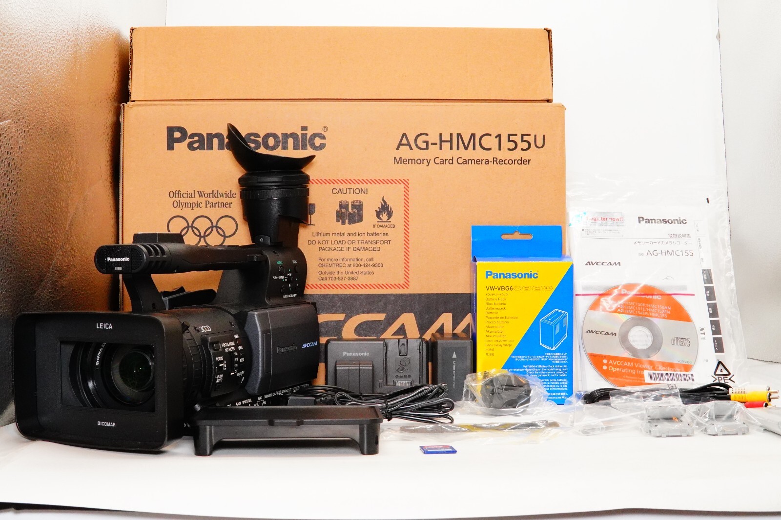 panasonic AG-HMC155メモリーカート゚ビデオカメラ 動作〇】Panasonic ビデオカメラ AG-HMC155 Panasonic - Panasonic AG