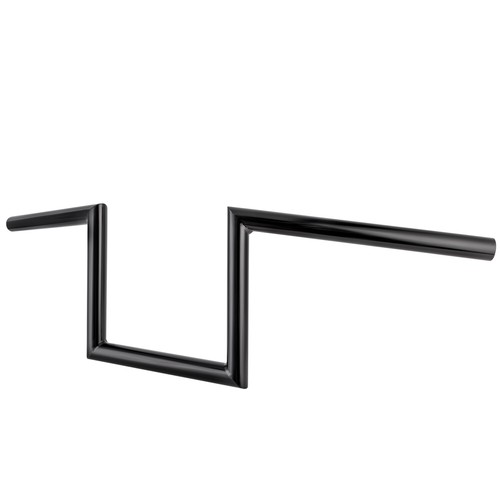 8" Rise 1" Drag Z-Bar Bars Handlebar For Harley Chopper Bobber Sportster Honda - Picture 9 of 10