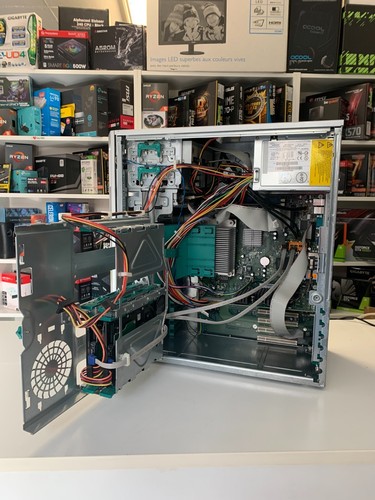 COMPUTER TOWER FUJITSU CELSIUS W360 / CORE 2 DUO / WIN XP / NVIDIA / 2 x HDD - Bild 3 von 12