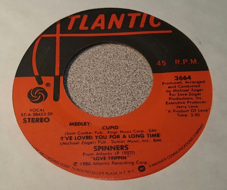 Spinners ‎ (Medley) Cupid I Loved You For A Long Time / Pipedream