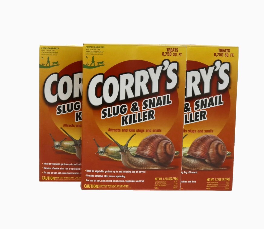 (3) Slug Snail Bait Killing Granules New Corry's eBay
