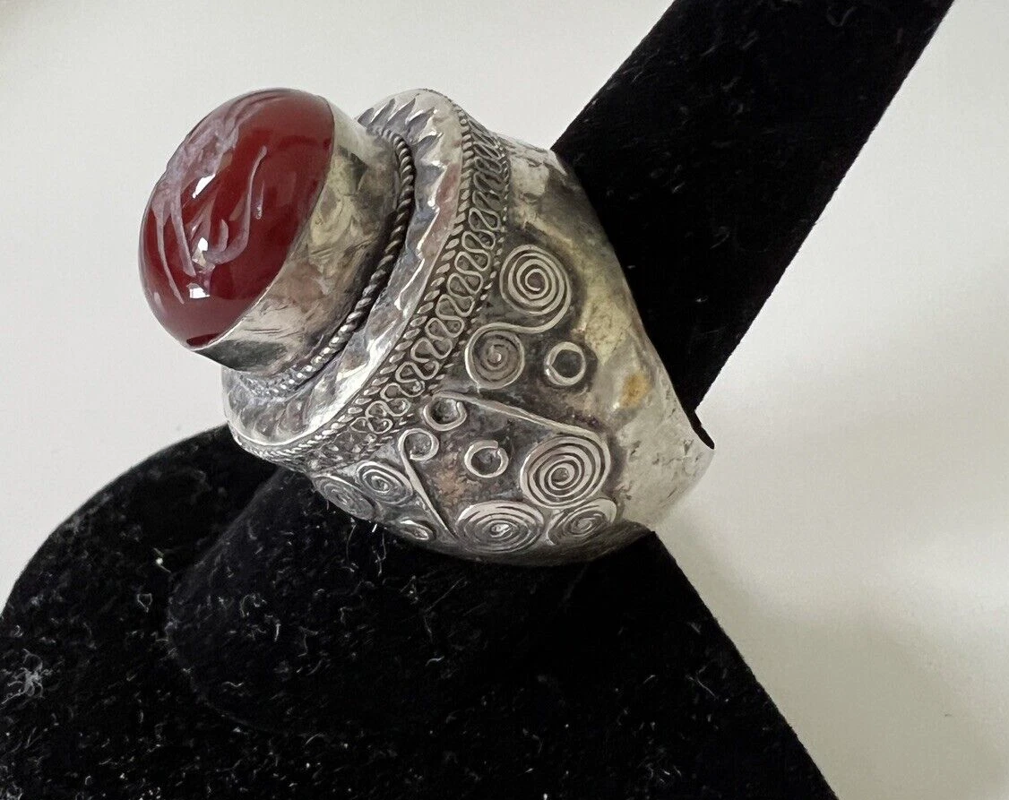 Antique silver shop rings ebay