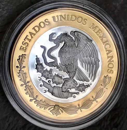 2012 MEXICO $100 PESO MAXIMILIANO  HERENCIA NUMISMATICA 1 PC - Picture 4 of 7