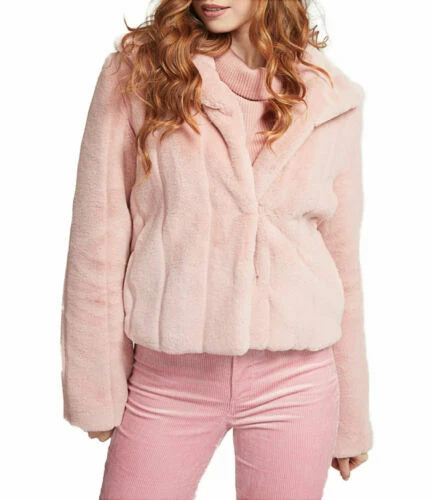 Cappotti, giacche e gilet da donna rosa GUESS