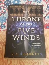 THE THRONE OF THE FIVE WINDS, S. C. EMMETT, TRADE PAPERBACK, 2019,