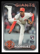 Randy Rodriguez RC 2024 Topps Update US53 San Francisco Giants