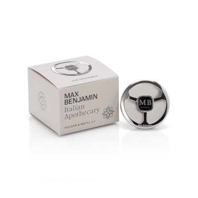 Max Benjamin Auto Dufterfrischer, Car Fragrance Dispenser,Italian Apothecary