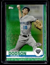 2019 Topps Pro Debut Green #94 Tanner Dodson SERIAL # 26/99