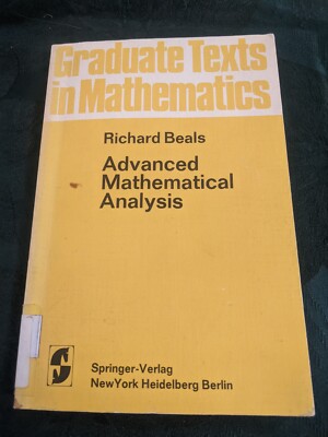 ADVANCED MATHEMATICAL ANALYSIS