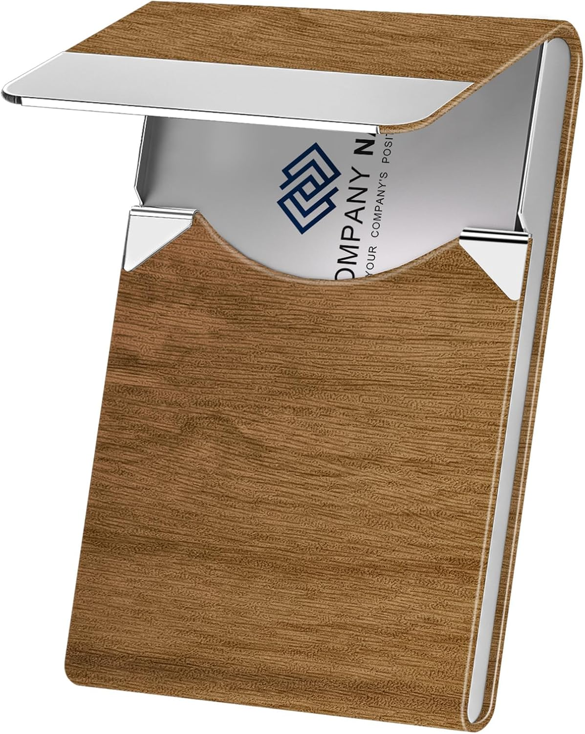 Sleek Metal Business Card Holder for Professionals – Ideal for Men & Women  -image