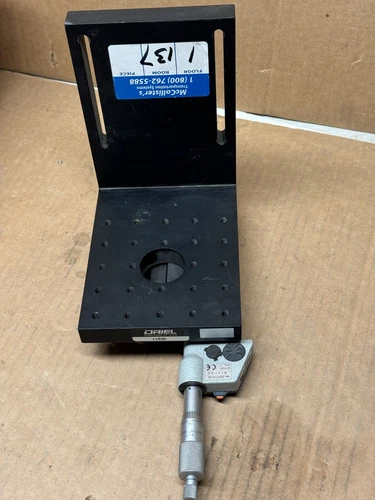 Mitutoyo 350-711-30 Digital Micrometer Head 0-1" .00005" Oriel Stage  3.5"