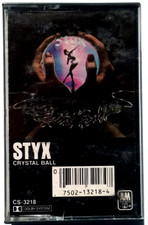 STYX - CRYSTAL BALL - Audio CASSETTE 1976 A M RECORDS CS-3218