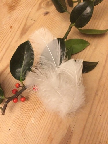 FEATHERS FOR CHRISTMAS WREATH Decoration,Floristry,Craft. - Picture 4 of 4