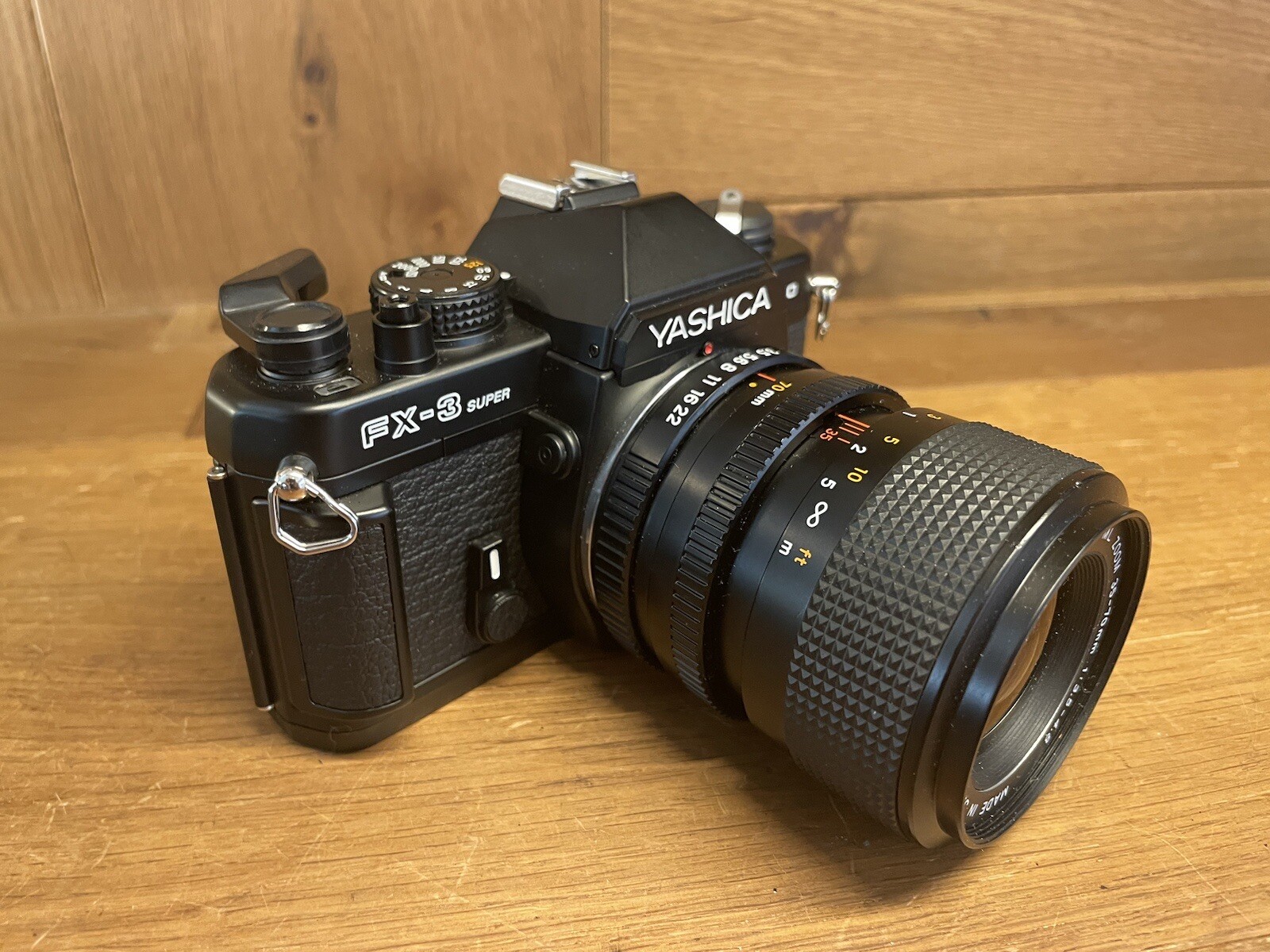 Nahe Mint Yashica FX-3 Super 2000 Kamera ML Zoom 35-70mm F/3.5-4.8 C/Y Linse - Bild 2 von 17