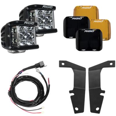 RIGID Industries 46703 2010-2020 Fits Toyota 4Runner A-Pillar Light Kit, Include