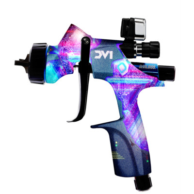 ✨美品✨ MA-1 DEVILUSE D.V.U.S DVUS BLACK L DEVILBISS DV1-C+ Clearcoat HVLP PLUS Gravity Feed Spray Gun 1.2mm