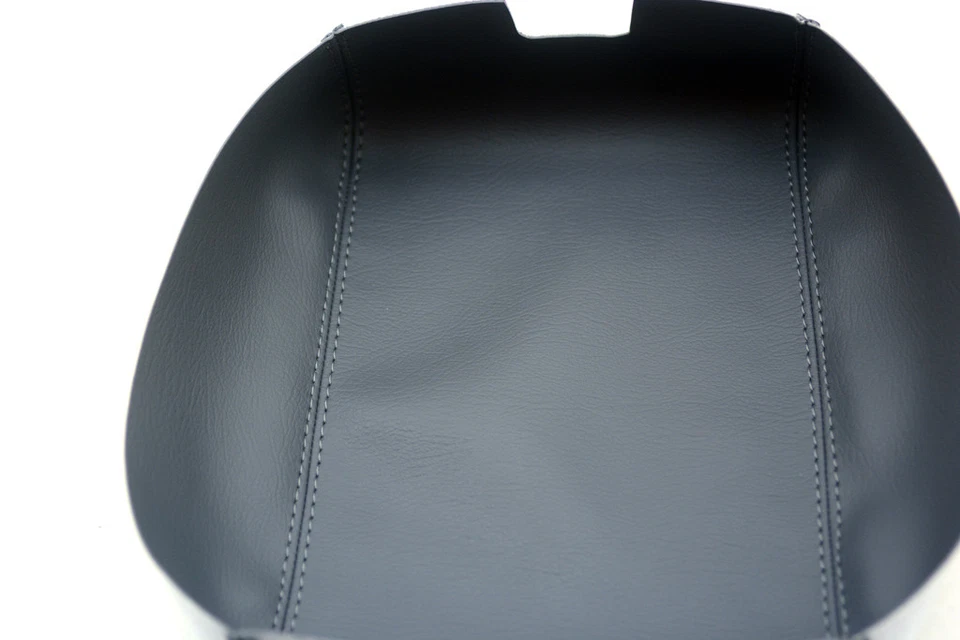 Se adapta a 08-12 Mercury Mariner reposabrazos de cuero sintético cubierta de consola central gris Foto 2 de 2