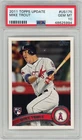 2011 Topps Update Baseball #US175 Mike Trout Rookie PSA 10