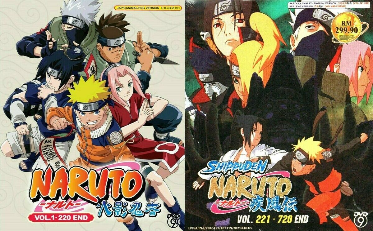 Naruto Shippuden (Episode 1-720) Anime Collection ~ English Dubbed