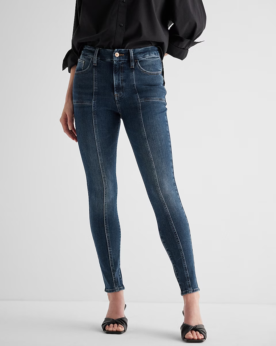 Skinny Denim Skinny Jeans For Short Legs Express High Waisted Dark