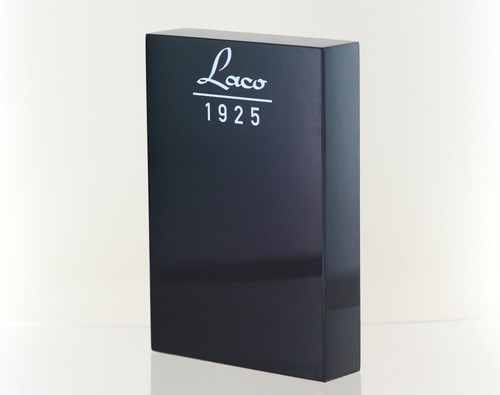 Laco Aufsteller Schwarz Hochglanz 15x4x22 - Bild 2 von 3