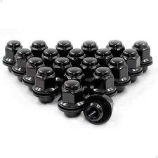 24x Black Mag Lug Nuts For Toyota Tacoma 4runner 12x1.5 6x5.5 Wheels