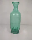 Blenko Glass 445D sea Green Winslow Anderson Decanter Punts Rosettes MCM #2