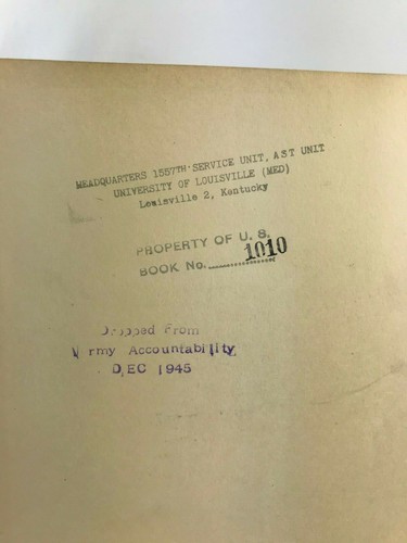 1944 Principles of Roentgenological Interpretation - Sante HB Medical Reference - Picture 2 of 4