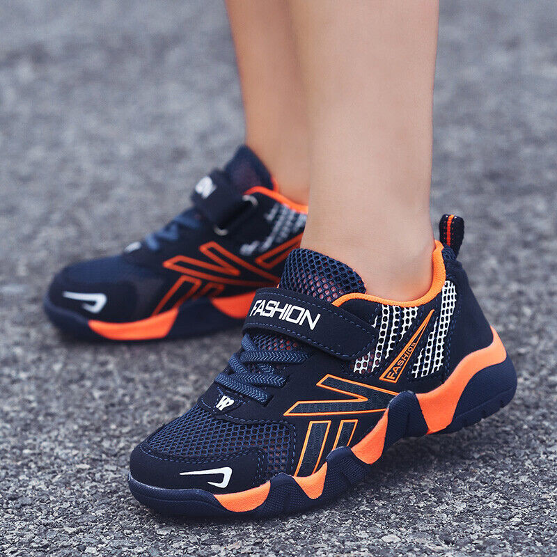 Boys Girls Kids Running Shoes Athletic Tennis Comfort Mesh B