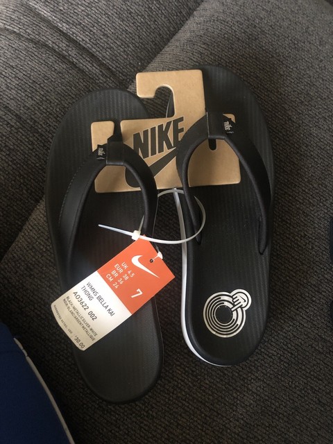 nike women's bella kai flip flops